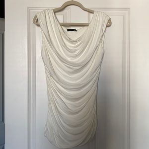 Cowl neck off white tank. NWOT